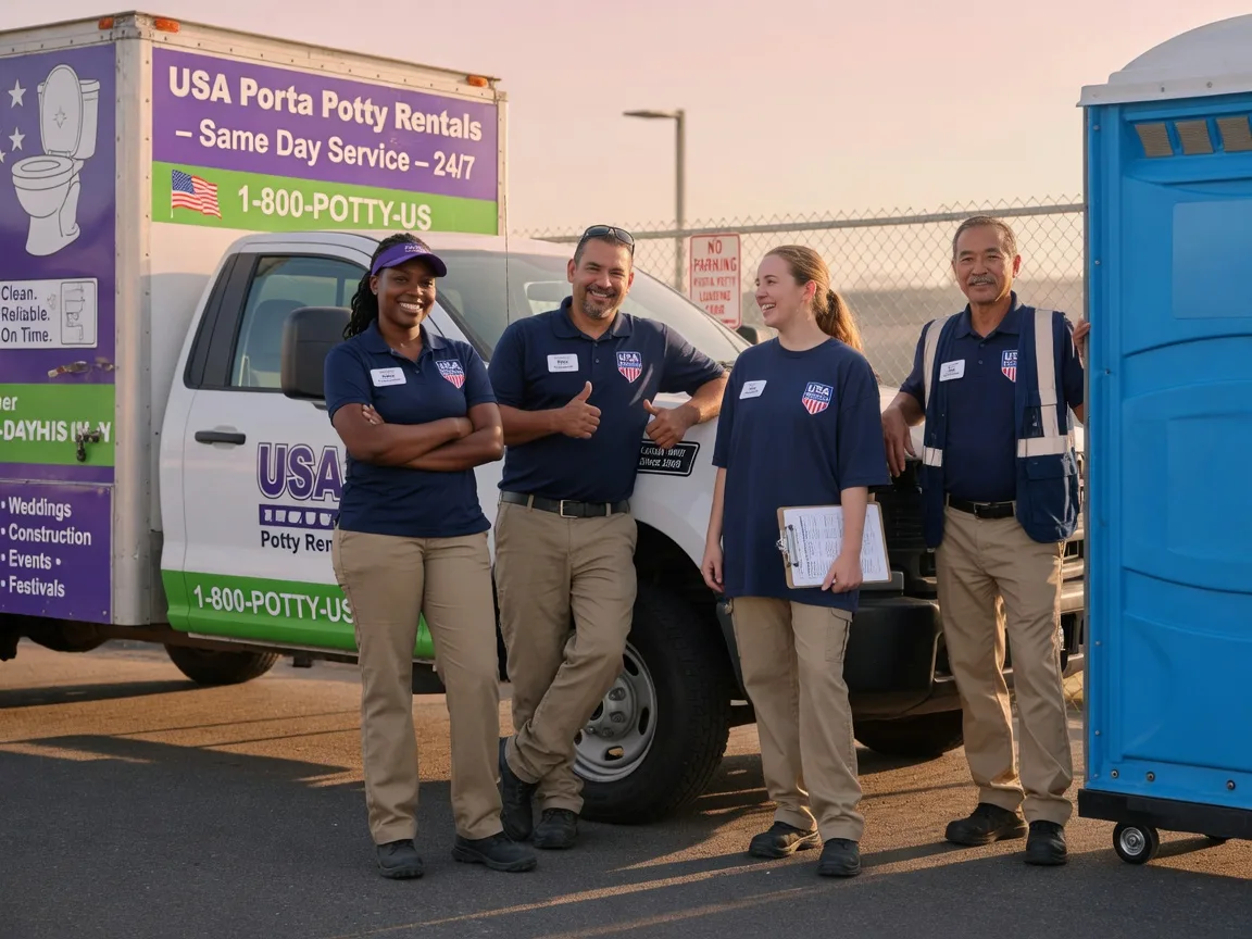 Porta Potty Rental company in Brinklow, MD